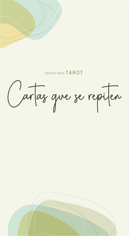 Cartas que se repiten - Encabezado