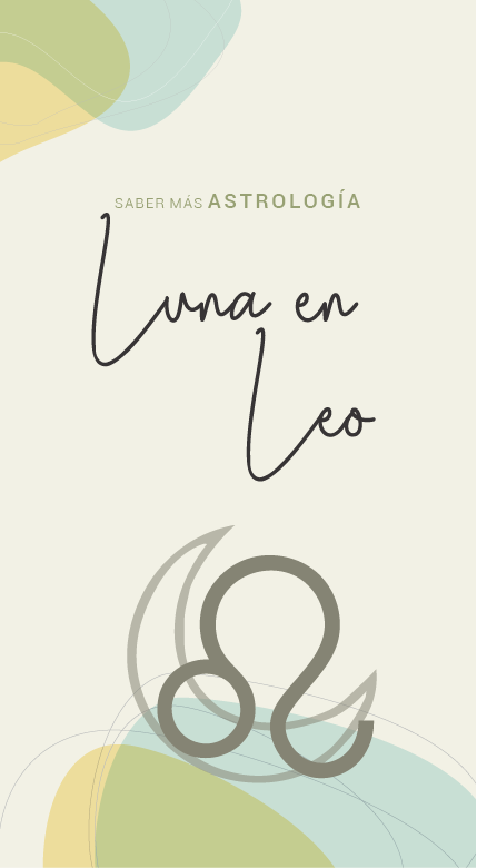 Luna en Leo - Encabezado