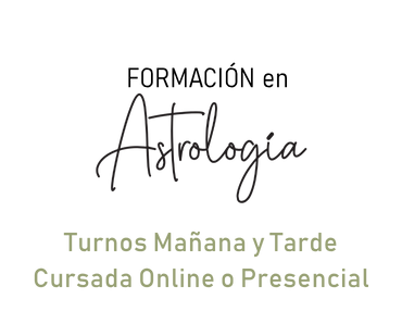 Formación en Astrología 2026