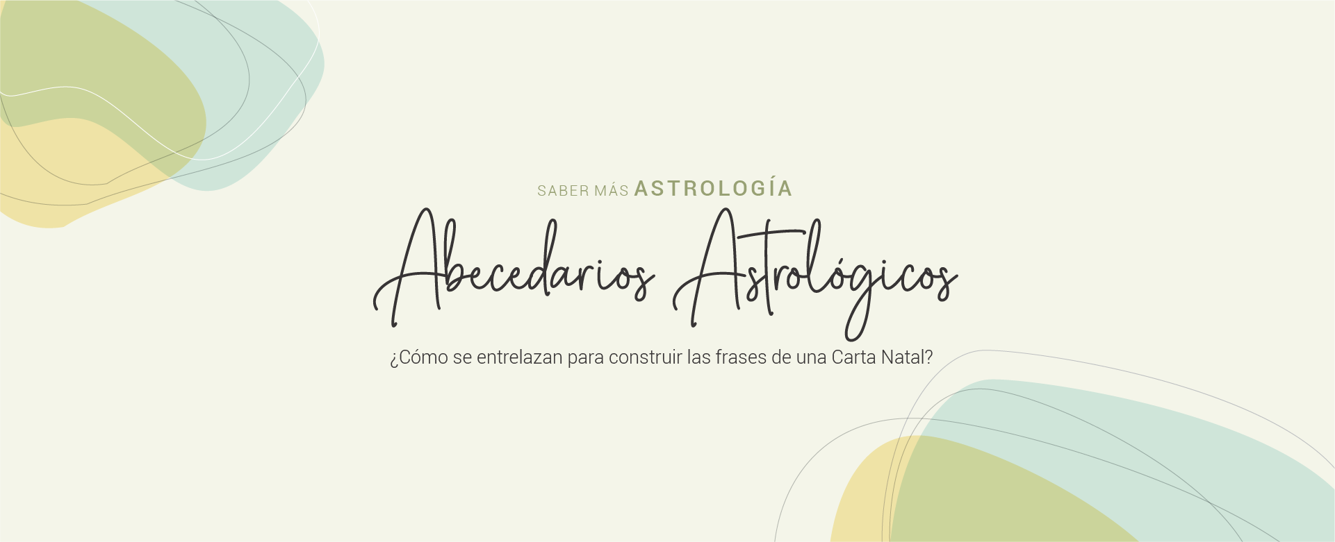 Capítulo 5: Abecedarios Astrológicos - Encabezado